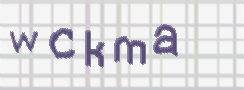 CAPTCHA-Bild zum Spam-Schutz 